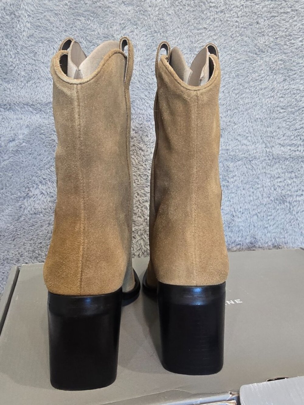 Everlane Outlaw Boot Sand Suede Women's Sizes NEW in BOX - Picture 12 of 16